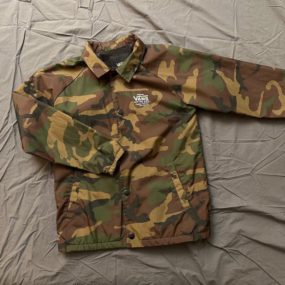 Vans Camouflage Coach Jacket
